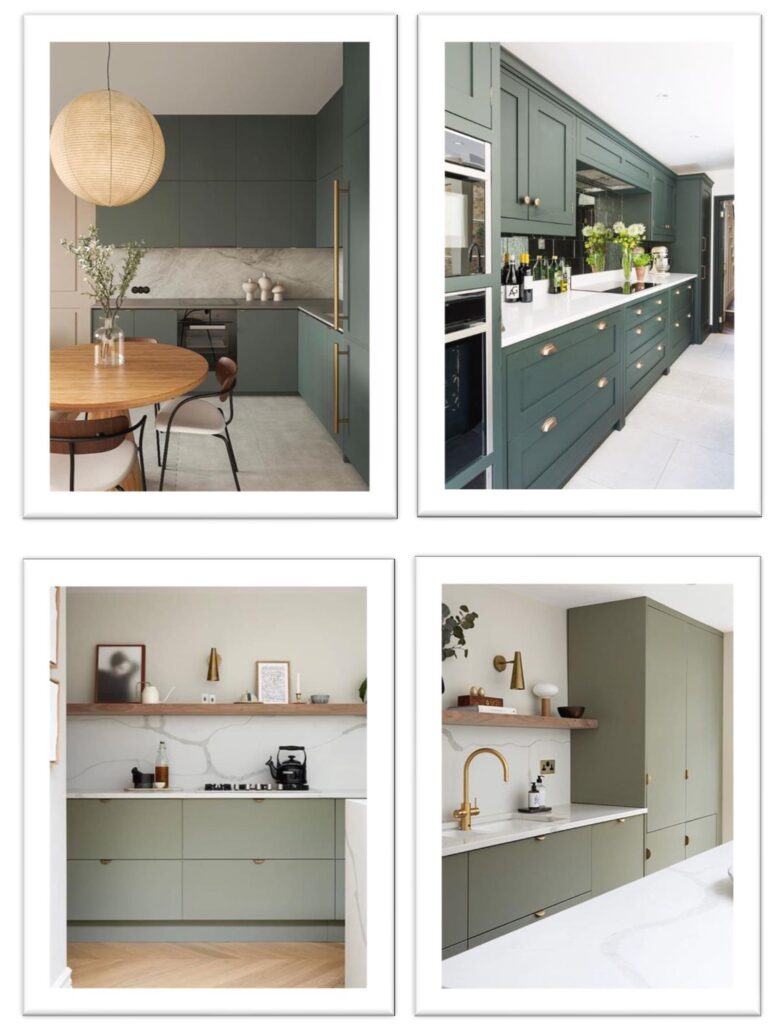 Kitchen Design Inspiration: Green Kitchens | Ava Rose Interiors