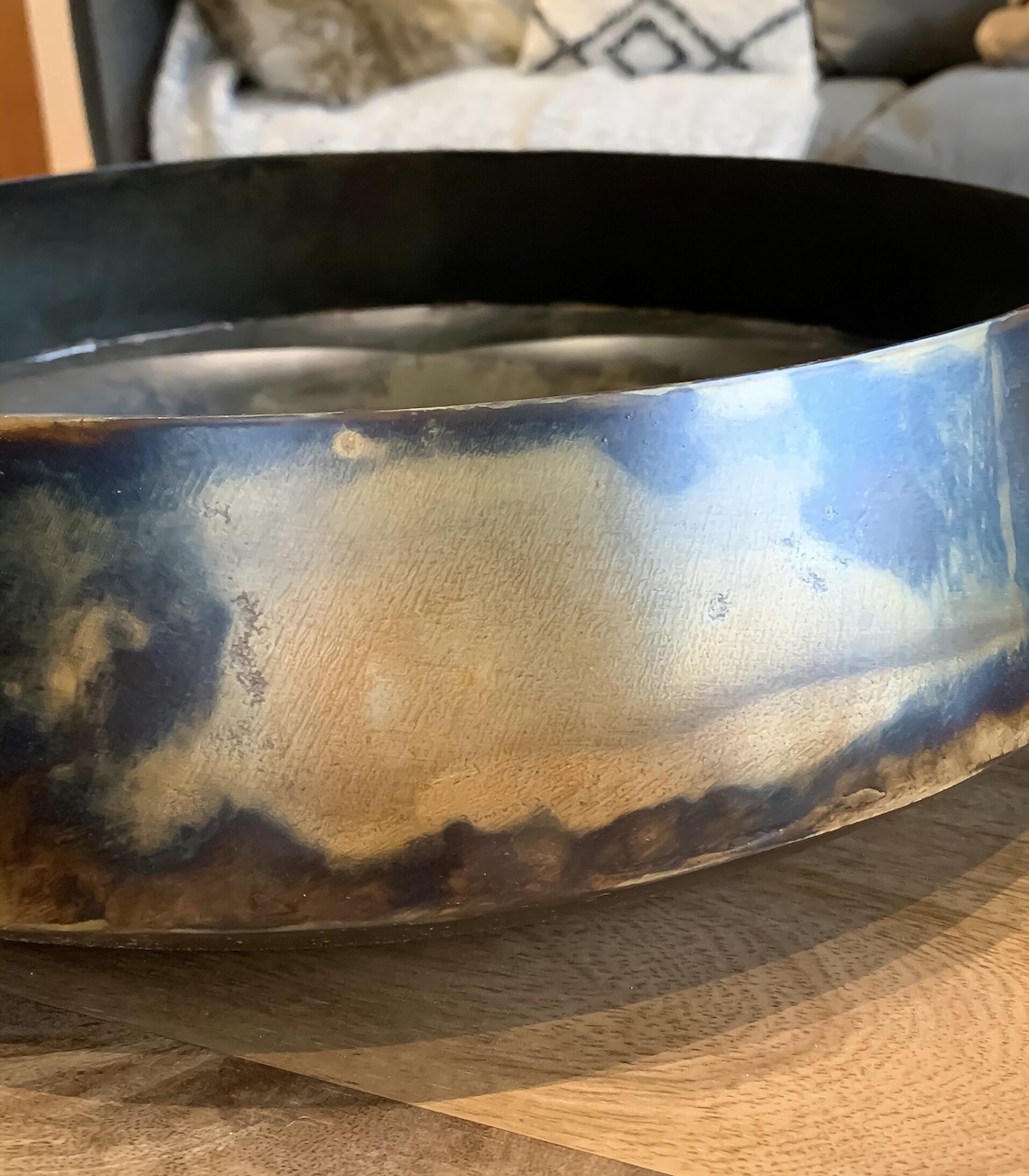 bowl on table